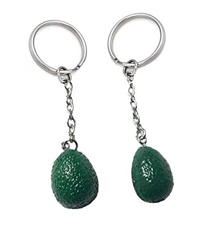 image for Divino Avocado Key Chain, Cute and Adorable 2-Part Avocado Key Chain, 