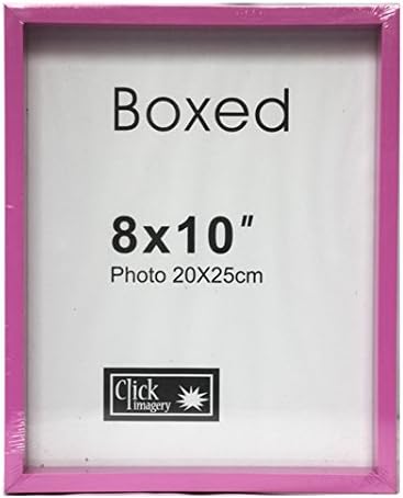 Ultimateod International Designs Linear Classic High Uqality PVC Picture Frame, Holds 4''x6 '' 5''x7'' 8''x10'' Picture, Pink (8''x10'') (8''x10'')