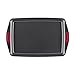 Rachael Ray Brights Nonstick Cookware Set / Pots and Pans Set - 14 Piece, Red Gradient