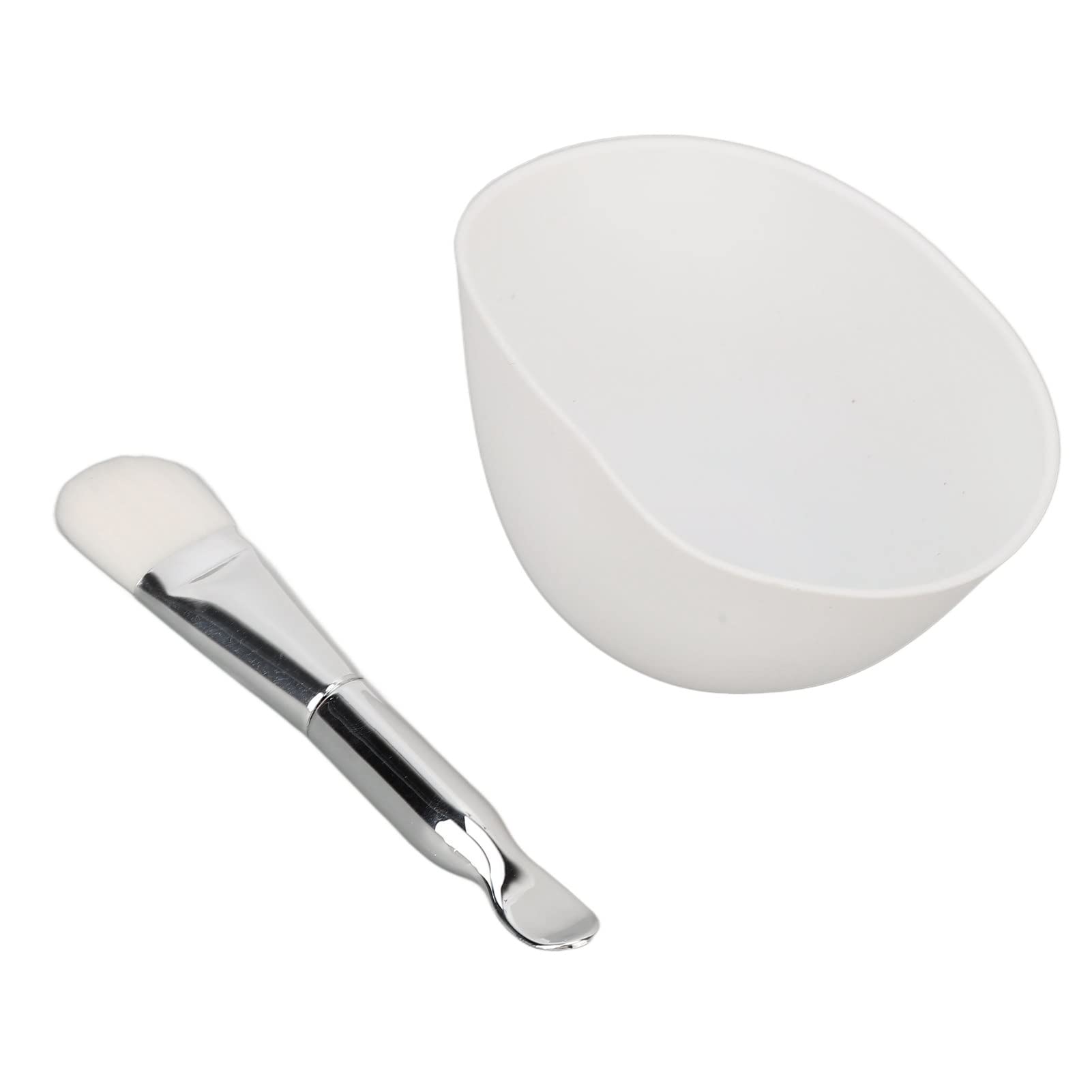 Face Mask Maker, Face Mask Mixing Bowl Set, Silicone DIY Face Mask Bowl Set Skin Friendly Face Mask Mixing Bowl Face Mask Applicator Facial Set for Making a Mask