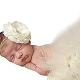 WILLTOO Newborn Baby Girls Boys tutu Dress Costume Photo Photography Prop Outfits (Yellow)