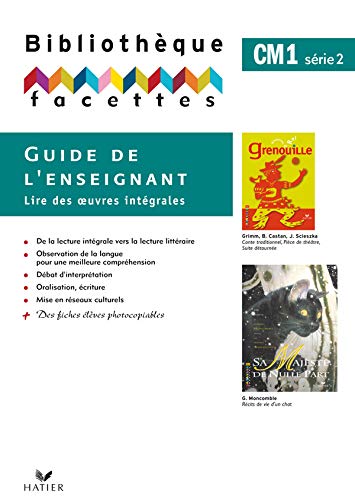 Amazon Fr Facettes Cm1 Guide De L Enseignant 2 Titres 4 Et 5 Tauveron Catherine Livres