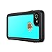 iThrough Waterproof Phone Case for iPhone 7, IP68 6.6ft Protective Shockproof Dustproof Cover, Blue