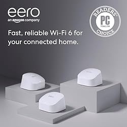 Amazon eero 6 mesh wifi system - Supports internet
