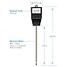 Atree Soil Moisture Sensor Meter Tester, Soil Water Monitor, Humidity Plant Tester, Hygrometer Great for Garden, Farm, Lawn, Indoor & Outdoor (No Battery Needed)thumb 1