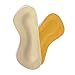 Leather Heel Grips Liner,Non Slip Inserts for Men Women Shoes Too Big,Shoe Filler Improved Shoe Fit and Comfort,Prevent Blisters (Beige, Thciker)