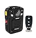 CEESC Police Security Body Worn Camera WV8 Portable Compact IR Night Vision with Remote Controller and Rechargeable Battery (Internal 16GB)