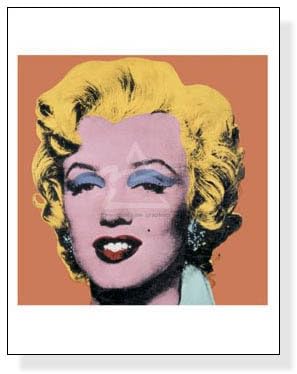 Amazon Co Jp ポスター アンディ ウォーホル マリリンモンロー 1964 Orange ホーム キッチン