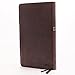 KJV Holy Bible: Thinline, Brown Leathersoft, Red Letter, Comfort Print (Thumb Indexed): King James Version: Holy Bible, King James Version