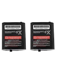 Paquetes de baterías de repuesto KEBT-071A / 53615, TFSeven 2Pcs 700mAh Talkabout Batería recargable para radios Motorola Talkabout 2 / radios de dos vías Walkie Talkie