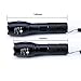ETpower® 1800LM XM-LT6 LED Zoomable Flashlight Torch Light + 2 x 18650 3000mAh 3.7v Rechargeable Li-ion Battery + AC Battery charger