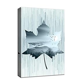 Canvas Wall Art for Living Room,Bedroom Home Artwork Paintings Abstract Animal Art Ready to Hang - 12x18 inches