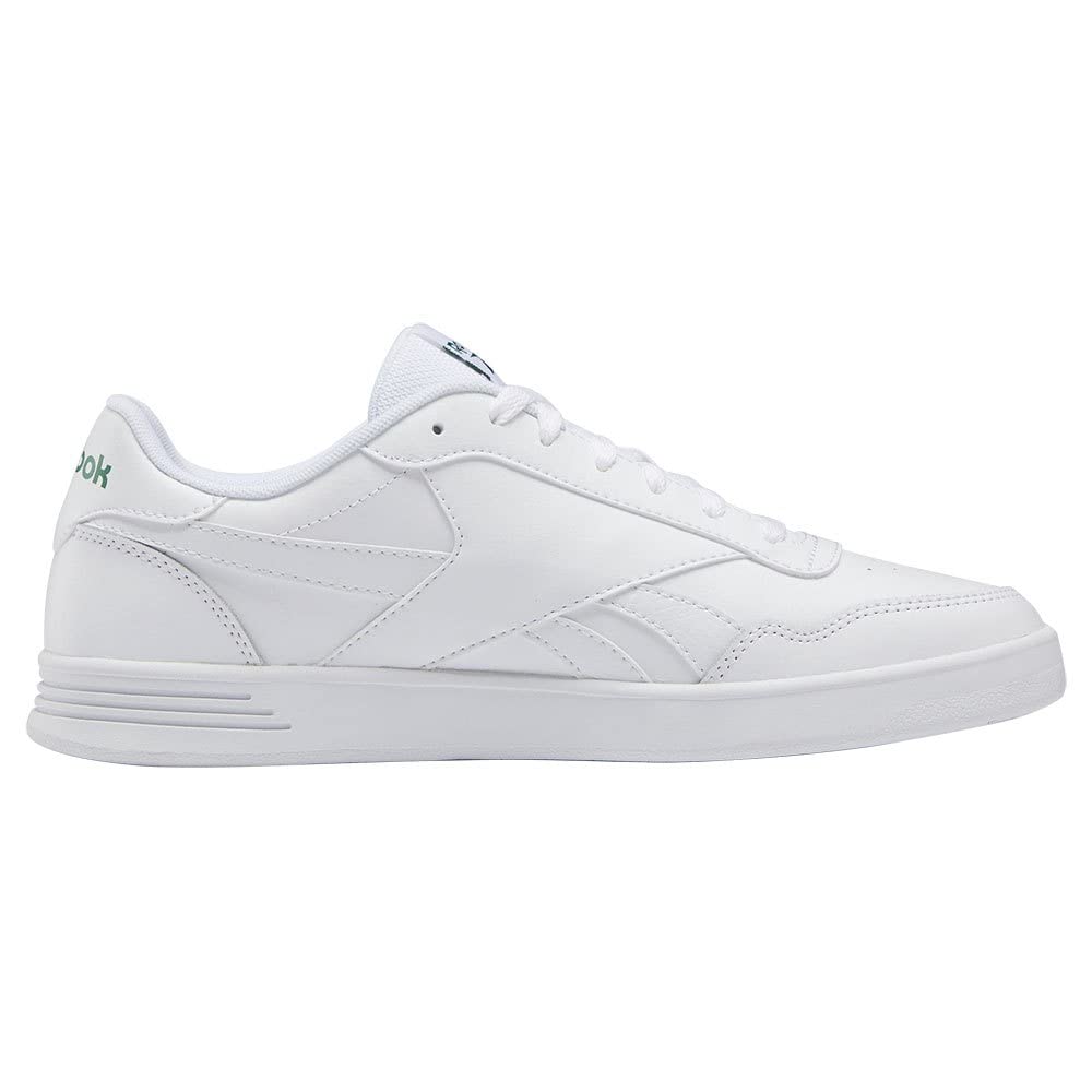 Reebok Unisex Court Advance Sneaker,Ftwwht Ftwwht Clogrn,43 EU 3