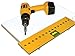 Woodhaven 781 Phenolic Shelf Pin Drilling Jig Drill Guide for Straight Holes Cabinet Hardware Shelf Pin Drilling Template Woodworking Tools Made in The USA