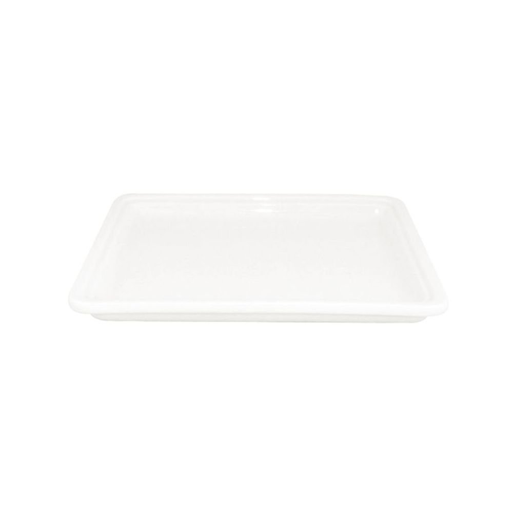 Olympia Whiteware 1/2 Half Size Gastronorm Porcelain Tray 30mm - Food Serving Tray for Buffet, Catering CD716