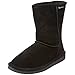 BEARPAW Women's Emma Short Winter Boot, Black, 6 M US