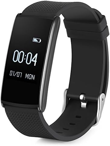 iSincere Fitness Tracker N108 Smartband Bracelet Smartwatch Wristband Waterproof Bangle Wristwatch with Heart Rate Monitor Remote Camera for Android Apple iOS