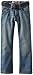 LEE Boys' Dungarees Belted Slim Straight Leg Jeans