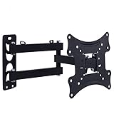 TV Wall Mount Bracket, Lumsing Full Motion Television Wall Stands Tilt Swivel for 10-42 Inch LCD LED 13