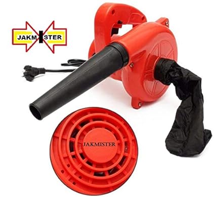 JAKMISTER 600 W, 70 Miles/Hour Unbreakable Plastic Electric Air Blower Dust PC Vacuum