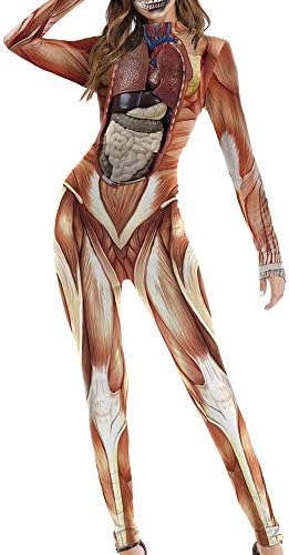MLMM Halloween Festival Event Party Show Cos Long Sleeve Coverall