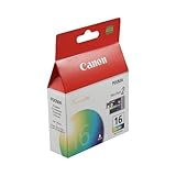 Canon 9818A003 OEM Ink - (BCI-16) Selphy DS700 DS810 iP90 Color Ink Tank Twin Pack