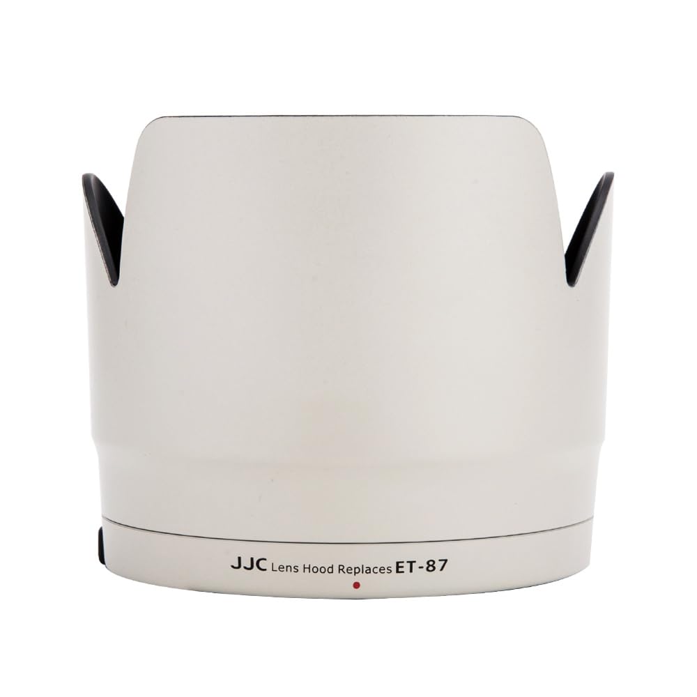 JJC White Shade Reversible Tulip Flower Hood for Canon EF 70-200mm f/2.8L IS II USM, EF 70-200mm f/2.8L IS III USM Lens – Replaces Canon ET-87