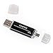 Onite 32G Black CoolFlash 2 in 1 OTG Micro USB Flash Drive Disk for Samsung Galaxy S7 S6 S5 S4 S3 S2, Tab, Note 4 3 2, LG L9 K8 K7, G4 G3, Lumia 920, Moto G5 G4 G