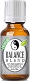 Balance Essential Oil Blend 100% Pure, Best Therapeutic Grade - 30ml / 1 (oz) Ounce - Comparable to Young Living Valor and Doterra Balance - Ho Wood, Frankincense, Lemon, Camphor, German Chamomile, Ravensara