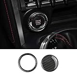 wroadavee Carbon Fiber Console Start Engine Stop Button Cover Trim for Subaru BRZ 2012-2019