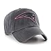 OTS NFL New England Patriots Men's Challenger Adjustable Hat, Dark Charcoal, One Size