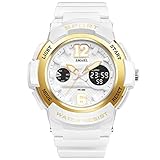 KXAITO Ladies Watch LED Big face Waterproof Women Watch Top Brand Quartz Watch Sports Fashion Girls Wrist Watches