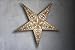 GalaxyArts Paper Star Lantern, 24 Inch Maharani White 3D 5-Point Light-Up Hanging Lamp, Handcrafted Hollow Decoration for Christmas, Weddings, Holidays, Birthday, Indoor Outdoor Party Home Décor