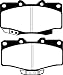 EBC Brakes DP7807 7000 Series Greenstuff SUV Supreme Compound Brake Pad