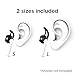 Spigen TEKA RA200 Airpods Earhooks Cover for Apple Airpods Earphones Headphones Earbuds (2 Pairs- Large & Small) Patent Pending - Black