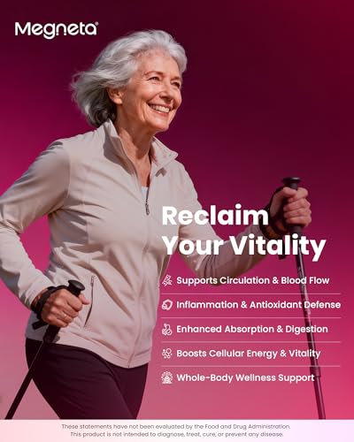 MEGNETA Nattokinase Supplement 12,000 FU (Max Strength) Serrapeptase 360,000 sPU, Lumbrokinase 10,000 FUV & CoQ10 -Systemic Enzymes Complex for Cardiovascular & Circulatory Health Support-100 Capsule