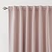 Best Home Fashion Premium Blackout Curtain Panels - Solid Thermal Insulated Window Treatment Blackout for Bedroom - Back Tab & Rod Pocket – Dustypink - 52