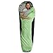 FARLAND adult Sleeping Bag lightweight Portable Waterproof Mummy envelope Bag Perfect for 0 degree Traveling, Camping, Hiking,Outdoor Activities (Green & Black / Right Zip, Mummy)