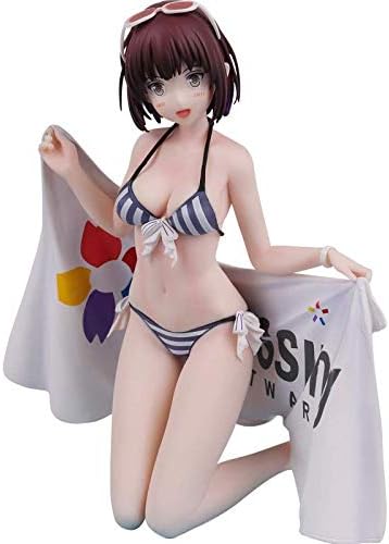 Amazon 通行人女主の体ぶし方 ひざまずく姿 水着 加藤恵アニメ手が手にしたモデルに誕生日プレゼント ブティックスポット ひざまずくポーズ 加藤恵 高さ約18cm フィギュア ドール 通販