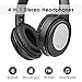 Dozod D772 Bluetooth Over Ear Headphones Hi-Fi Stereo Wireless Headphones Deep Bass with Case Foldable Wired/Wireless/FM/SD Card Headphone with Mic for Phone/PC/TV – Blackthumb 3