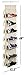 Innovative Home Creations Hanging 14 Pocket Beige Shoe Organizer