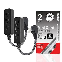 GE 3-Outlet Power Strip Extension Cord with