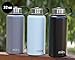 MIRA 32 oz Stainless Steel Vacuum Insulated Wide Mouth Water Bottle | Thermos Keeps Cold for 24 hours, Hot for 12 hours | Double Wall Powder Coated Travel Flask | Smoke Gray