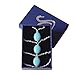 Boho Trendy Slave Hand Chain Simulated Turquoise Bracelet for Women