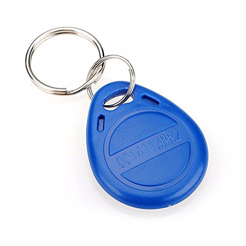 AMOCAM Proximity EM4100 125KHz RFID Card Tag Token Key Chain Keyfob Reader, ID Card for Door Entry Copier Access Control System, for Electronics Lock (Pack Of 5) - Thumbnail 2
