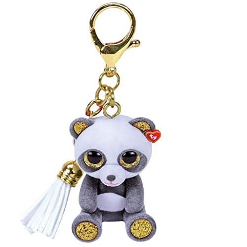 TY - Mini Boo's Clip Panda Chi, Porte-Clés - 9 CM