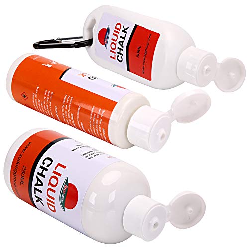 Togear Liquid Chalk, Sports Chalk, Weightlifting Chalk,Gym Chalk,Work Out Chalk Liquid Fit Grip, Rock Climbing Chalk, Chalk in a Bottle(100ml & 50 ml)
