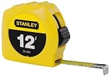 Stanley Hand Tools 30-485 1/2" X 12' Tape Rule