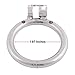 TERNENCE Stainless Chastity Device Base Ring Male Cock Cage Spares H050 (1.97 inch / 50mm)