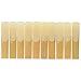 ammoon 10-pack Pieces Strength 3.0 Bamboo Reeds for Bb Tenor Saxophone Sax Accessories